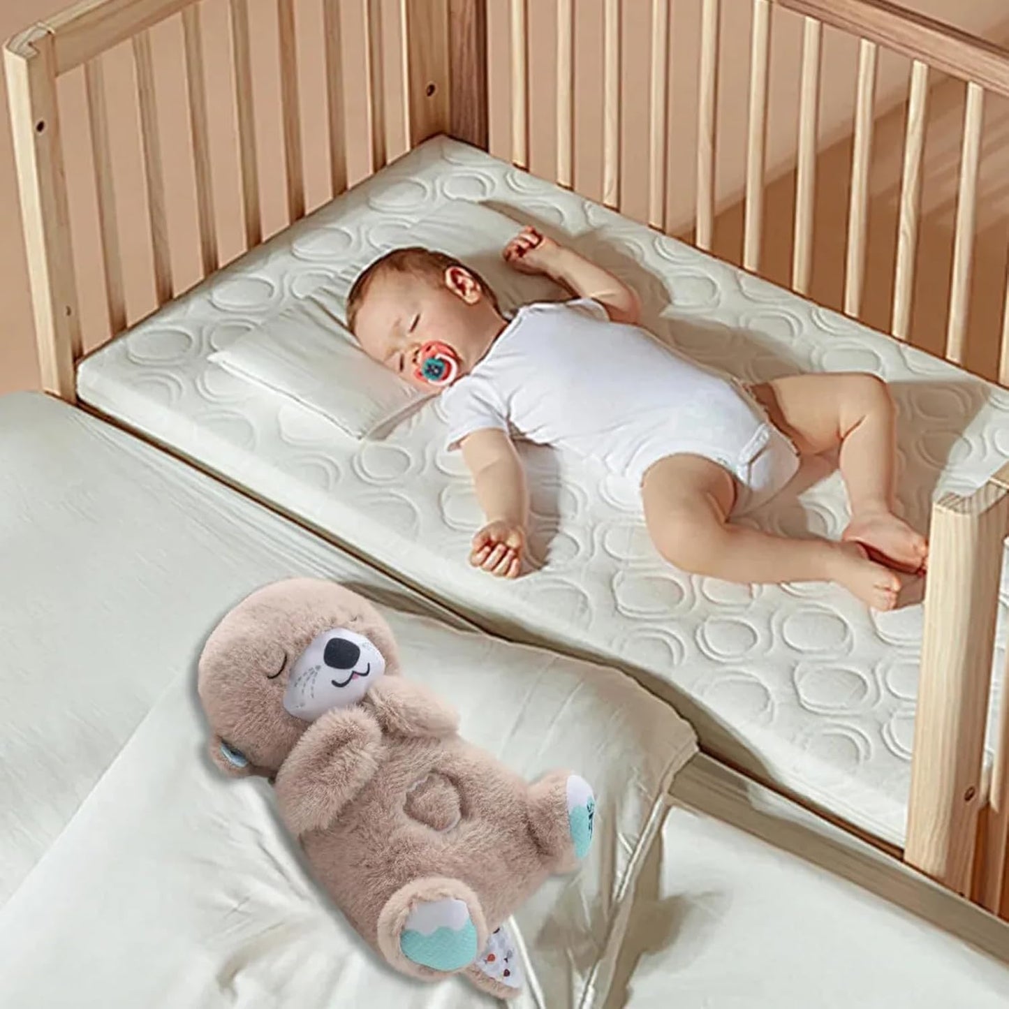 CuddleOtter™ | koselig sovende oter
